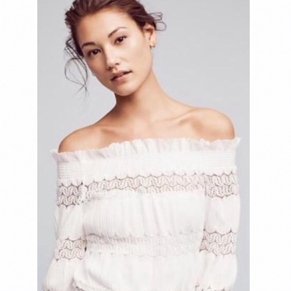 Anthropologie Tops - Anthropologie / Deletta  Riley Off Shoulder XS